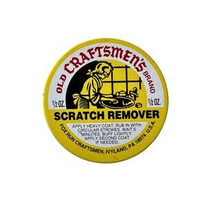 Old Craftsman's Brand Scratch Remover Metal Tin 1/2 Ounce Unused Nyland PA USA